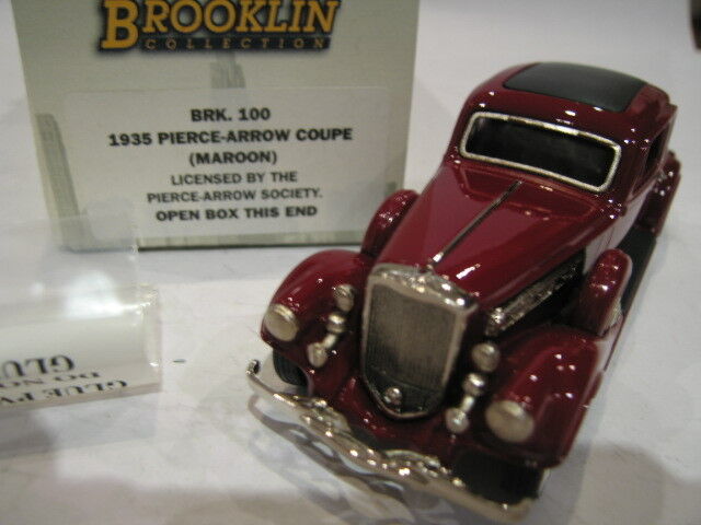 1/43 Brooklin 100 Pierce Arrow Cup 1935 Maroon