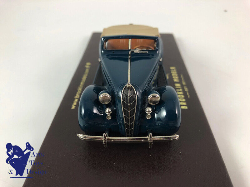 1/43 Brooklin BML 16A Custom Terraplane Six Convertible Cup 1936 Hudson Blue