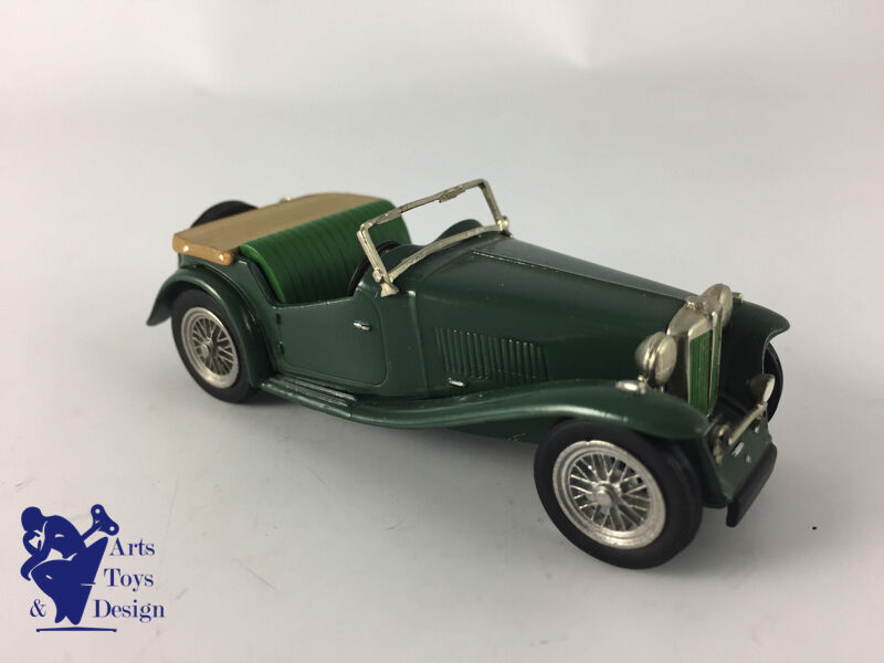 1/43 Top Marques Ref AC41 MG TC Midget Open 1949 Green with Green Interior