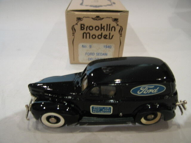 1/43 Brooklin 9 Ford Sedan Delivery Ford Service 1940