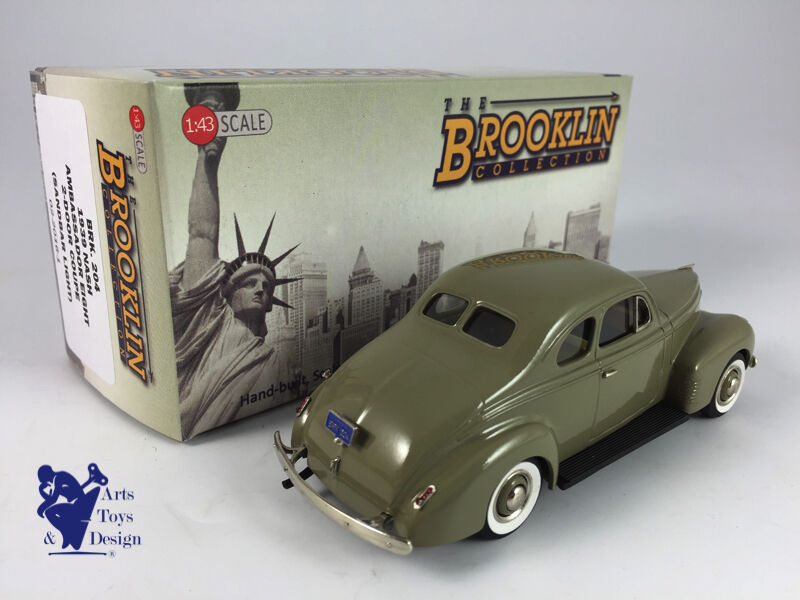 1/43 BROOKLIN 204 NASH AMBASSADOR EIGHT 2 DOOR COUPE 1939