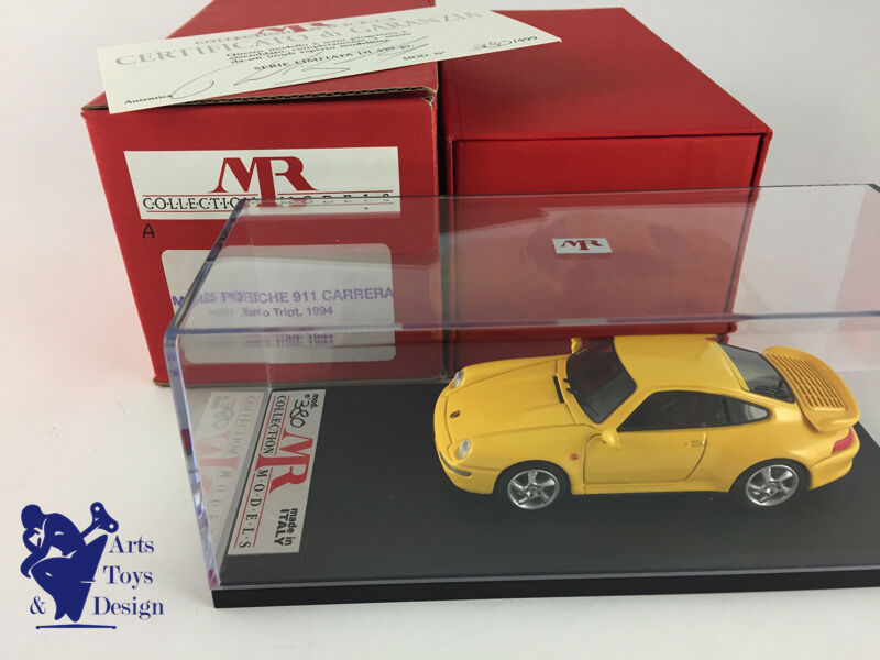 1/43 mr 25 Porsche 911 993 Carrera Turbo Tiptronic Factory Built Limited Edition