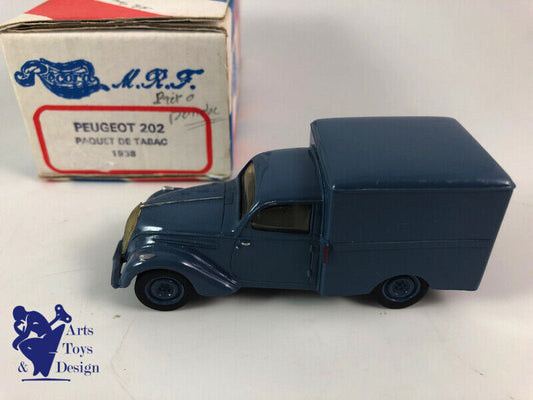 1/43 ° Record MRF Peugeot 202 Tobacco package 1938