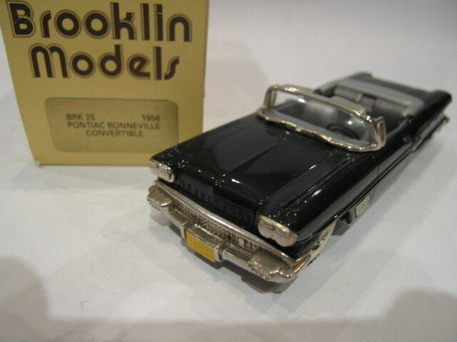 1/43 Brooklin 25 Pontiac Bonneville Convertible 1958