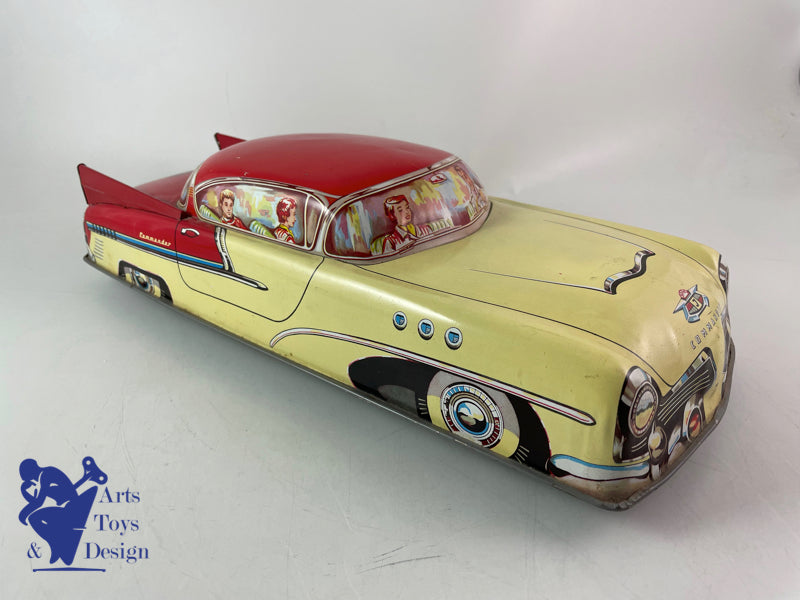 Antique toys Joustra 2029 giant car circa 1957 L 41cm