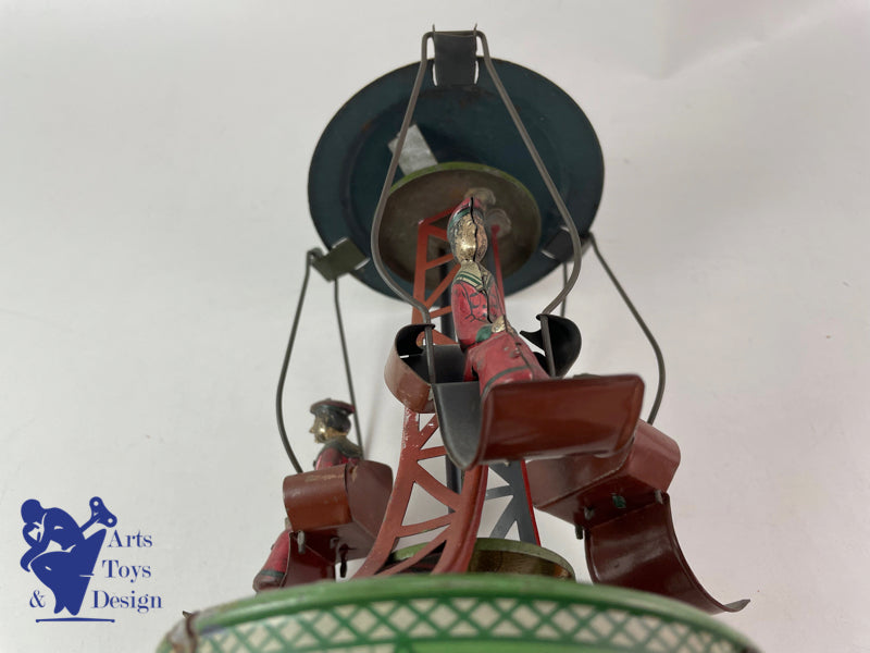 Antique toys Merry go round Carousel Mohr&Krauss Steam accessory C1920