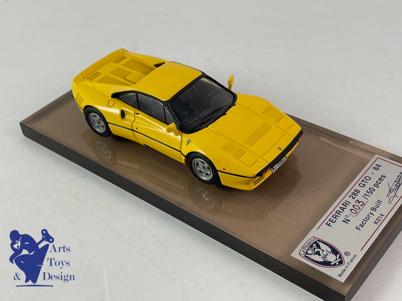 1/43 LE PHOENIX FERRARI 288 GTO 1984 JAUNE