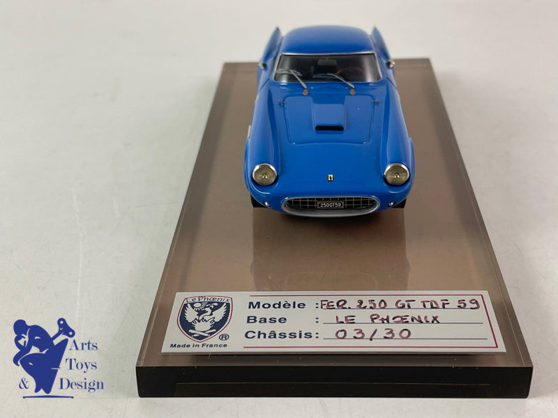 1/43 LE PHOENIX FERRARI 250 GT TDF 1959 BLEU FRANCE