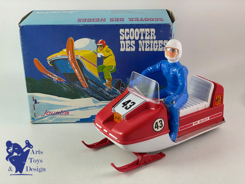 JOUSTRA 977 SCOOTER DES NEIGES FRICTION 1970 