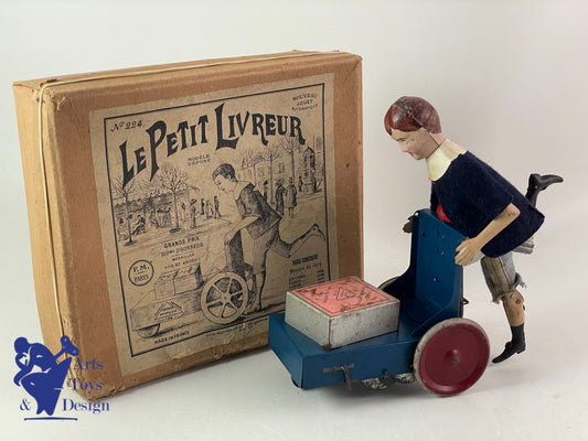 JOUET FERNAND MARTIN 224 LE PETIT LIVREUR 1911