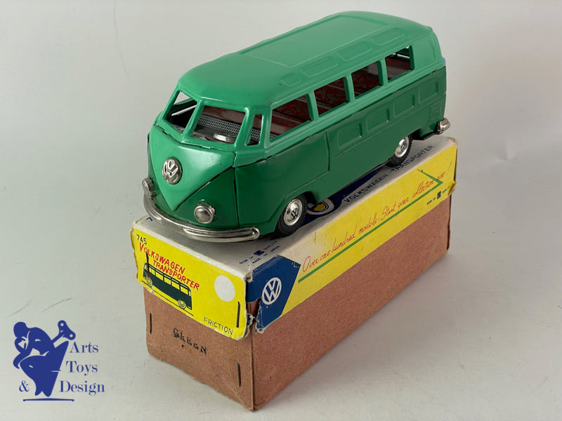 BANDAI 745 JAPON VW COMBI VOLKSWAGEN TRANSPORTER FRICTION 1960