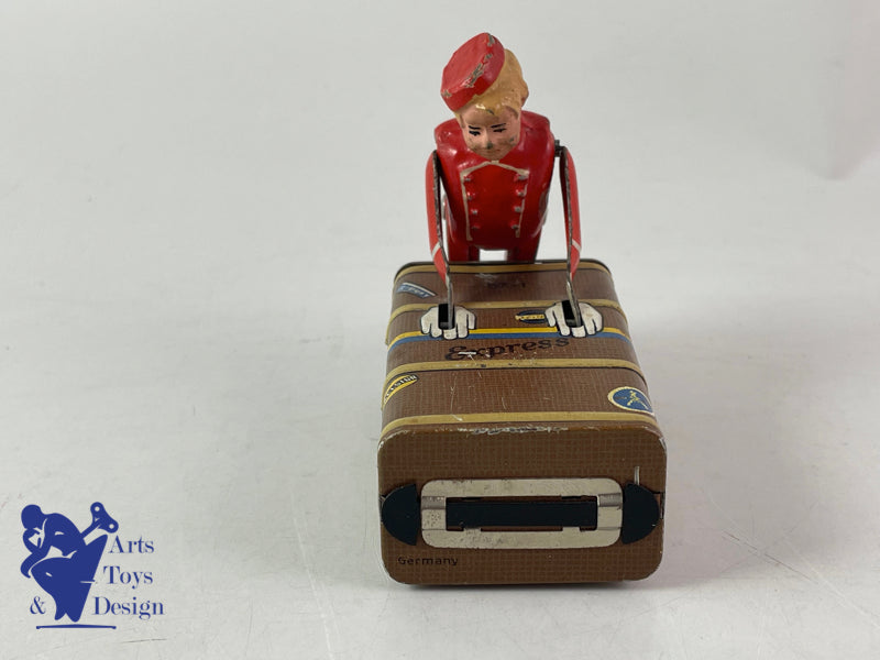 GESCHA EXPRESS BOY PORTEUR MECANIQUE GARE AEROPORT HOTEL 1950