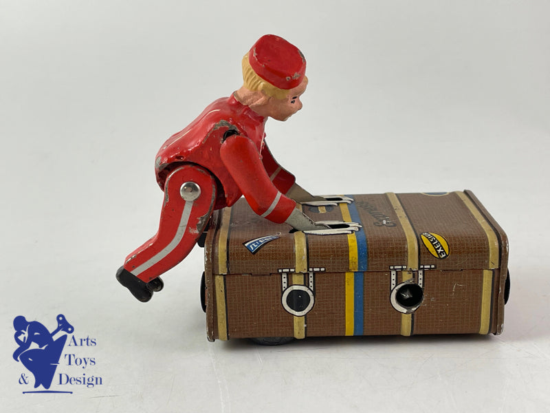 GESCHA EXPRESS BOY PORTEUR MECANIQUE GARE AEROPORT HOTEL 1950