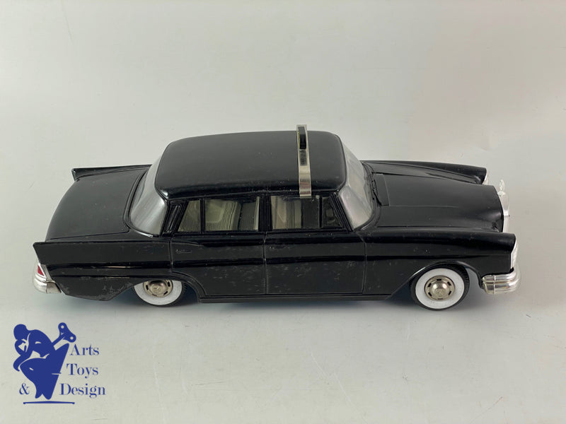 GAMA 407 MERCEDES 220S TAXI NOIR FRICTION VERS 1960