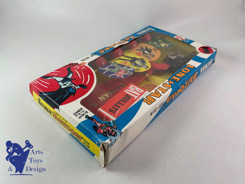 LONE STAR 1382 COFFRET BATMAN BATZOOKA POP GUN 1966