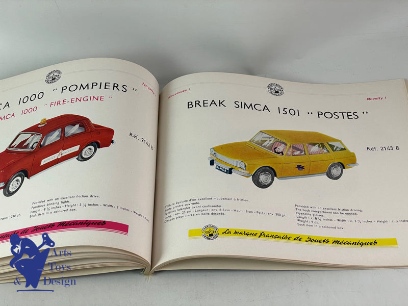 CATALOGUE JOUETS ANCIENS JOUSTRA 1969 52 PAGES