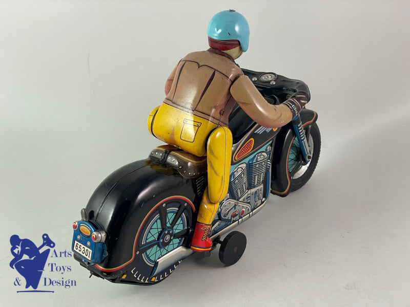 Modern Toys TM Masudaya Japan Motorcycle Atom 29cm 1960
