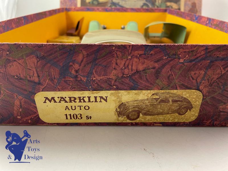 MARKLIN 1103 ST GRAND COFFRET AUTO PROFILEE 1935