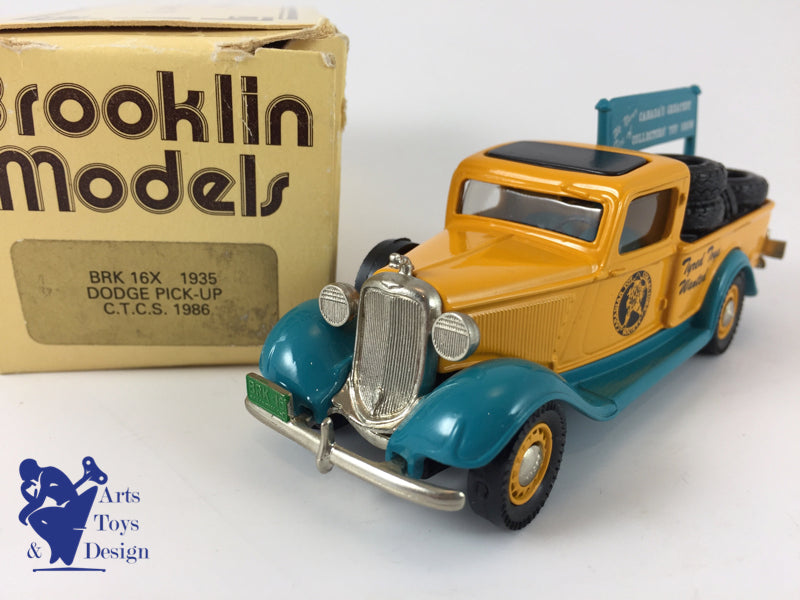 1/43 BROOKLIN 16X 1935 DODGE PICK UP CTCS 1986 CANADIAN TOY SHOW 1 OF 450